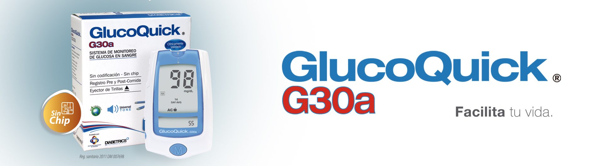 Diabetrics - Glucómetro G30a