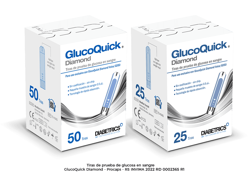 Tiras Glucoquick Diamond